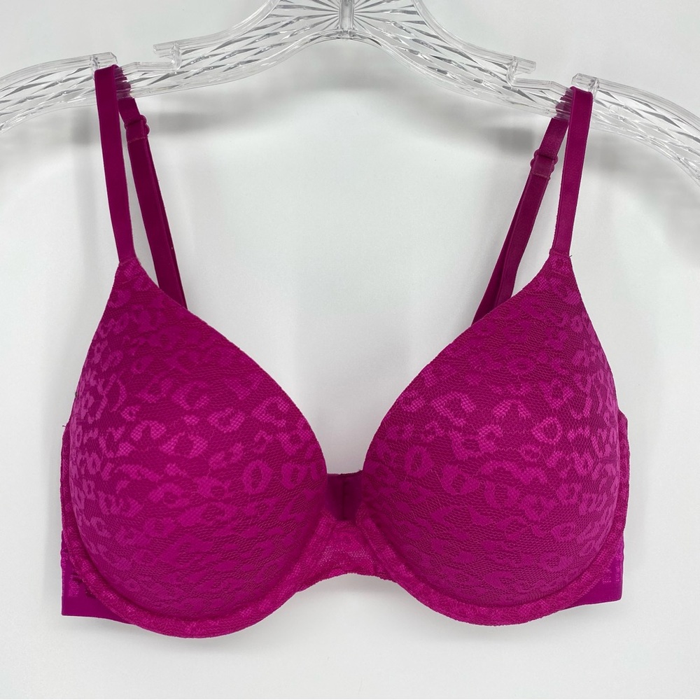 Victoria's Secret PINK Wear Everywhere Push Up Padded Underwire Bra Size 32D